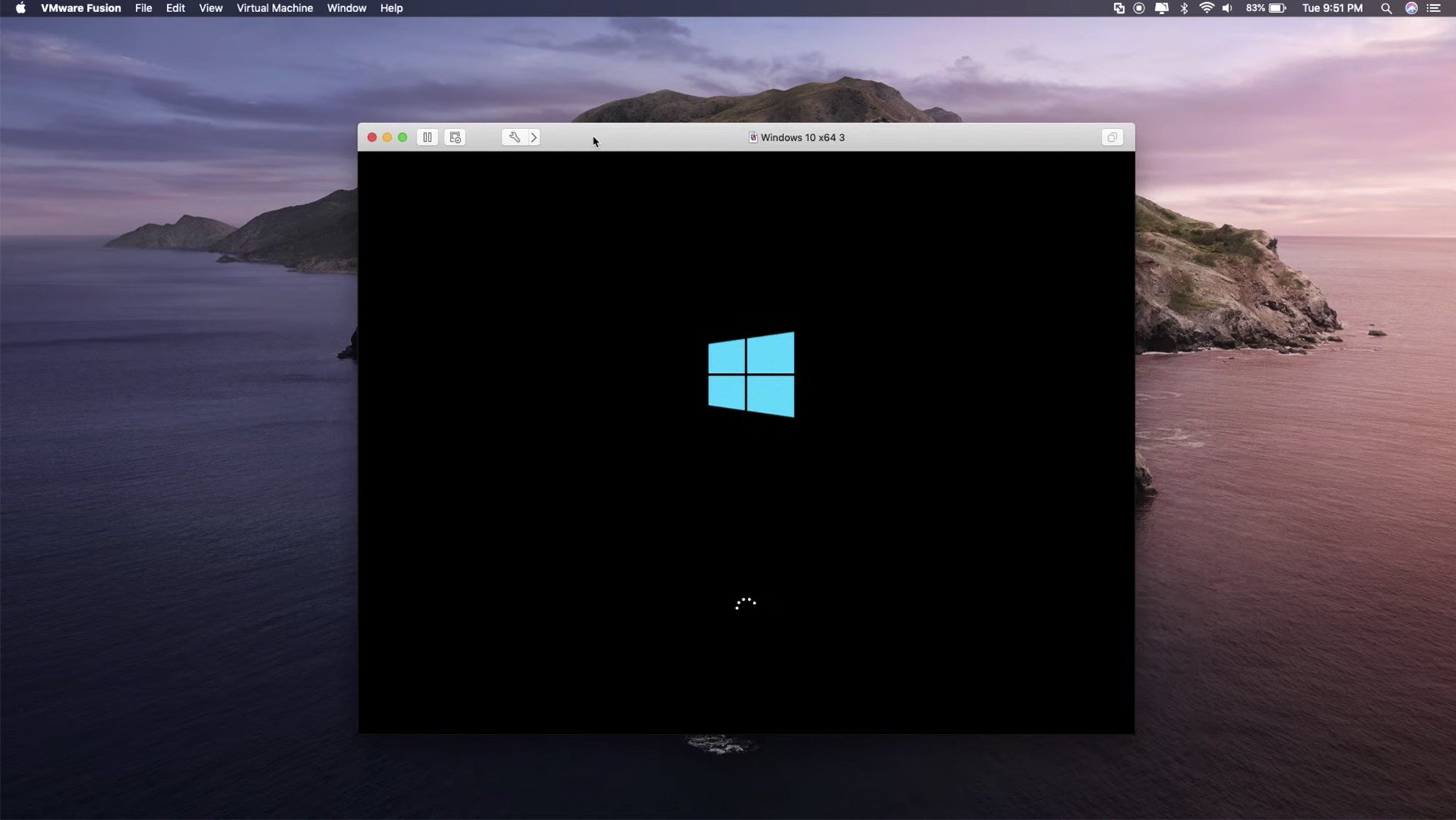 VMware Fusion Pro screenshot 1